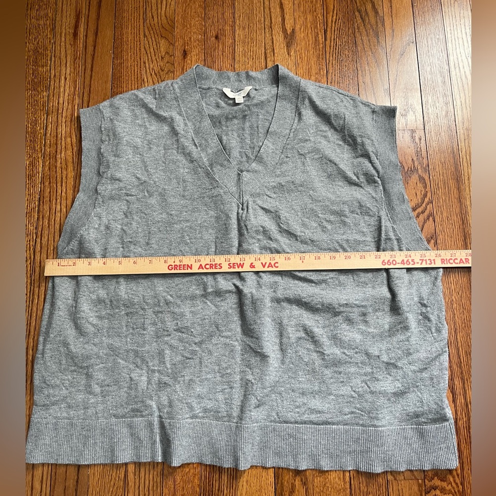 Terra &Sky Sweater vest V-neck 4X